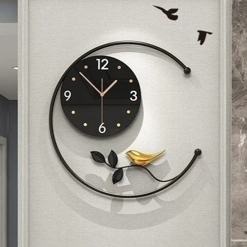 Creative Large Size Wall Decoration Clock for Livingroom -