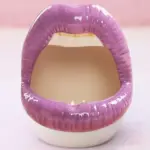 Creative Lips Flower Pot tag1