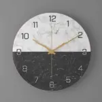Creative Marble Wall Clock A Touch of Elegance for Your Home