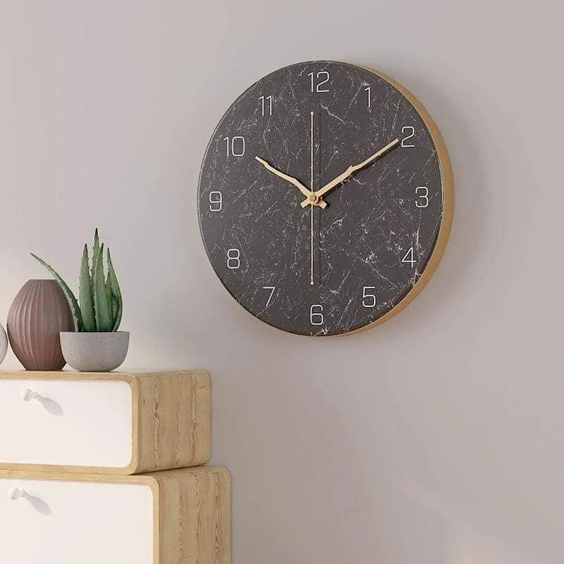 Creative Marble Wall Clock - A Touch of Elegance for Your Home -