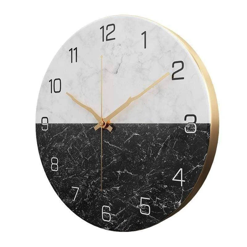 Creative Marble Wall Clock - A Touch of Elegance for Your Home -