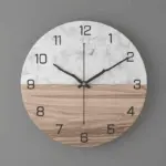 Creative Marble Wall Clock A Touch of Elegance for Your Home