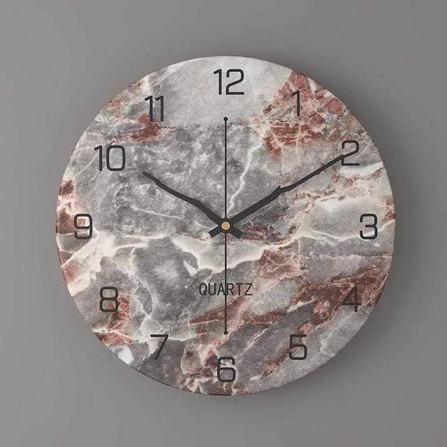 Creative Marble Wall Clock - A Touch of Elegance for Your Home -