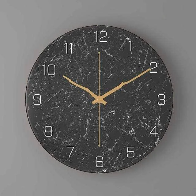 Creative Marble Wall Clock - A Touch of Elegance for Your Home -