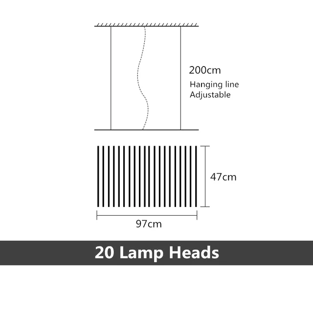Creative Modern LED Chandelier -  - #tag1#