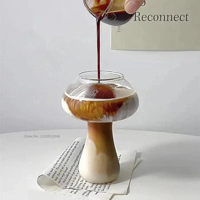 Creative Mushroom Shaped Glass -  - #tag1#