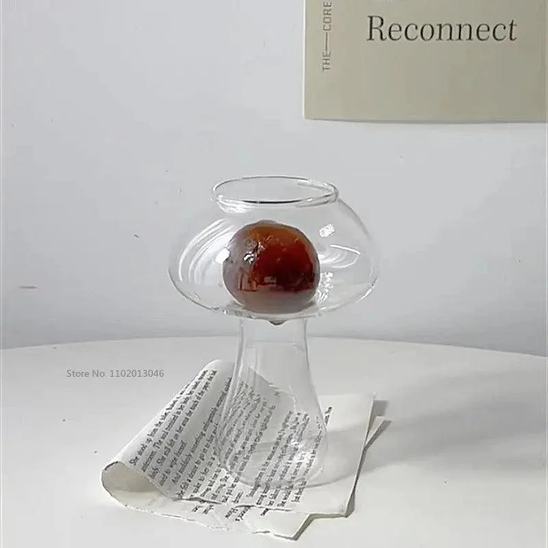 Creative Mushroom Shaped Glass -  - #tag1#