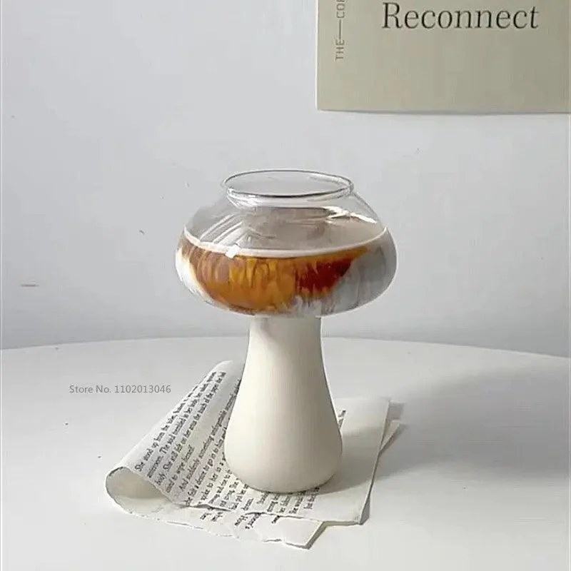 Creative Mushroom Shaped Glass -  - #tag1#
