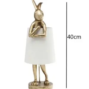 Creative Resin Rabbit Table Lamp - 