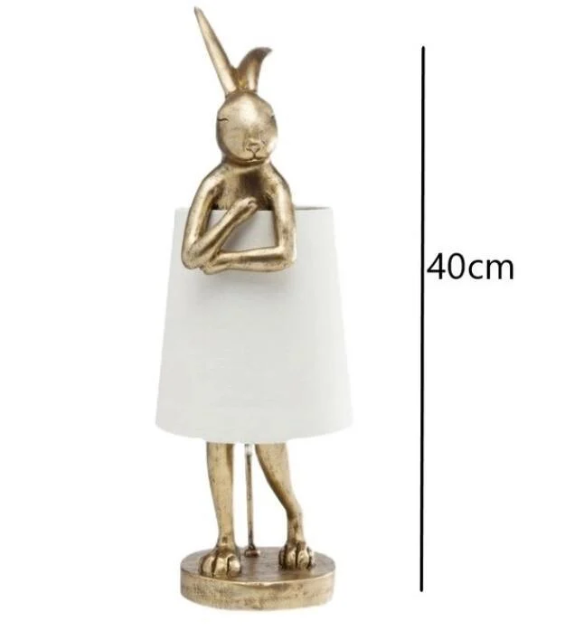 Creative Resin Rabbit Table Lamp -