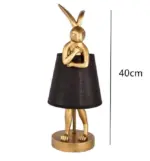 Creative Resin Rabbit Table Lamp