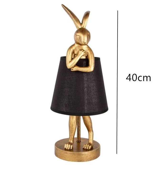 Creative Resin Rabbit Table Lamp -