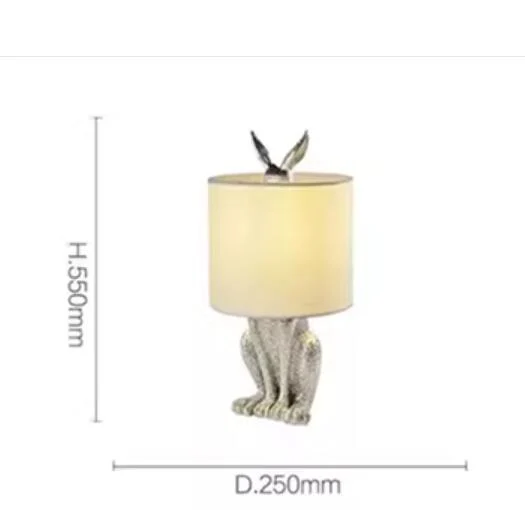 Creative Resin Rabbit Table Lamp -