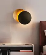 Creative Rotatable Moon Phase Wall Lamp tag1