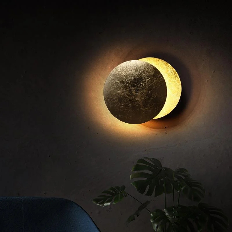 Creative Rotatable Moon Phase Wall Lamp -  - #tag1#
