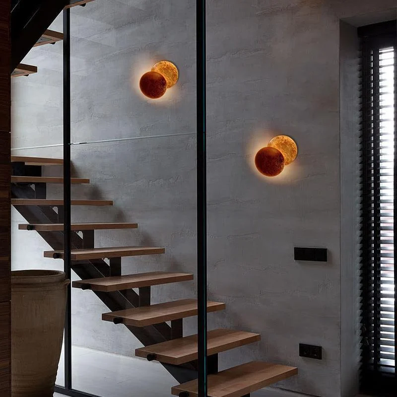 Creative Rotatable Moon Phase Wall Lamp -  - #tag1#