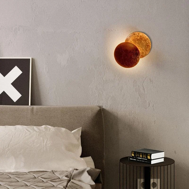 Creative Rotatable Moon Phase Wall Lamp -  - #tag1#