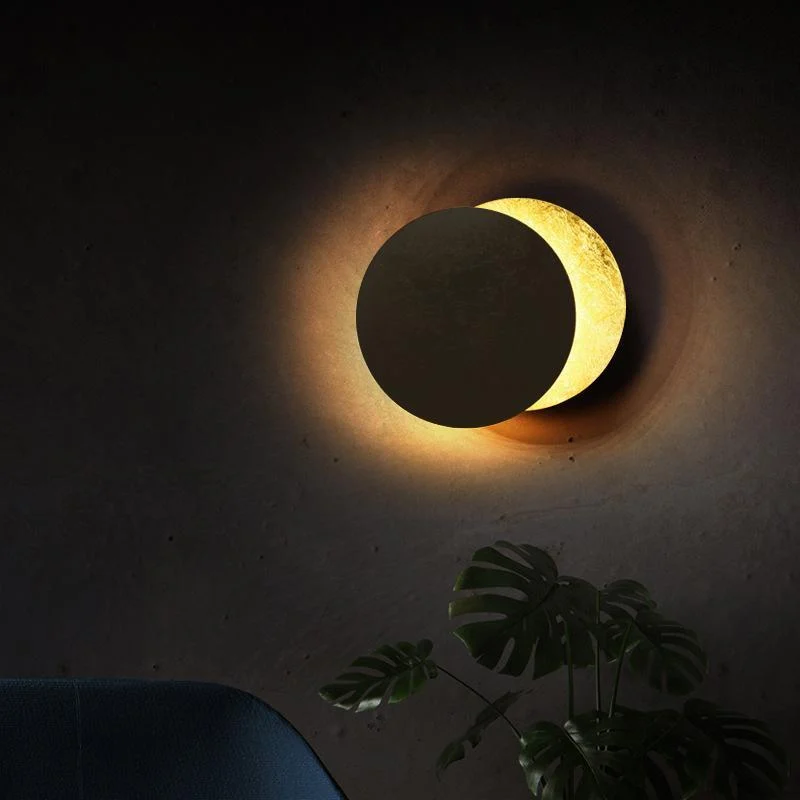Creative Rotatable Moon Phase Wall Lamp -  - #tag1#