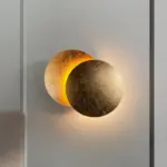 Creative Rotatable Moon Phase Wall Lamp tag1