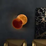 Creative Rotatable Moon Phase Wall Lamp tag1