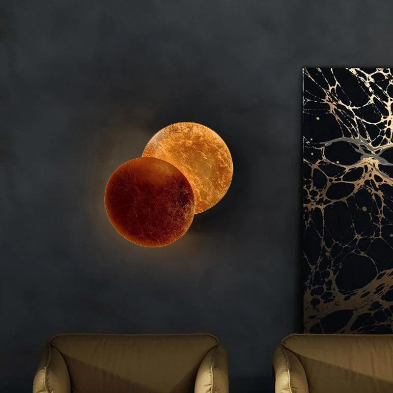 Creative Rotatable Moon Phase Wall Lamp -  - #tag1#