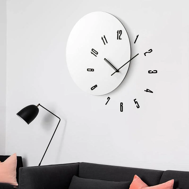 Creative Silent Decorative Clock for Livingroom -