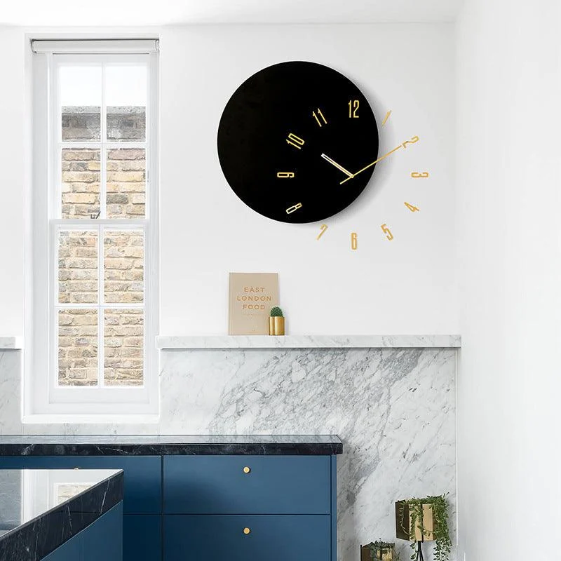 Creative Silent Decorative Clock for Livingroom -