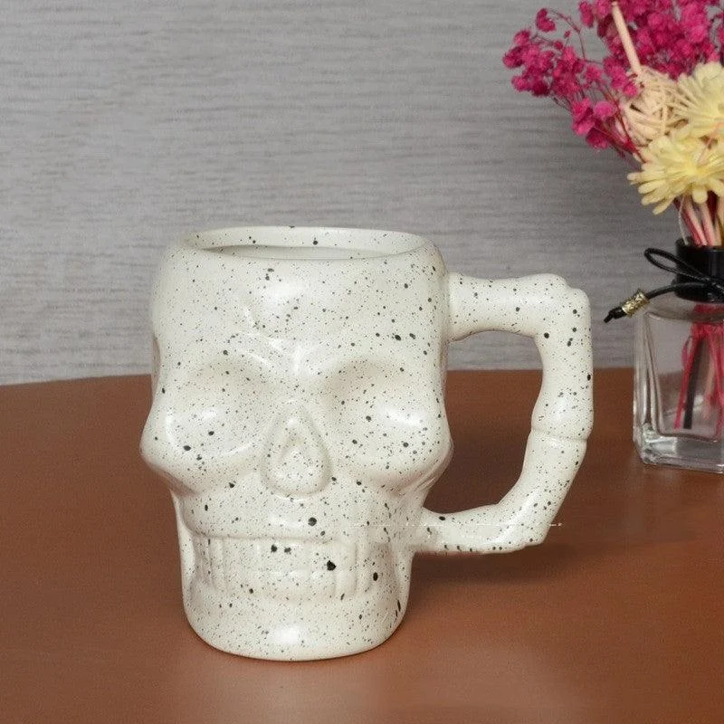 Creative Skull Stereo Ceramic Mug Halloween -  - #tag1#