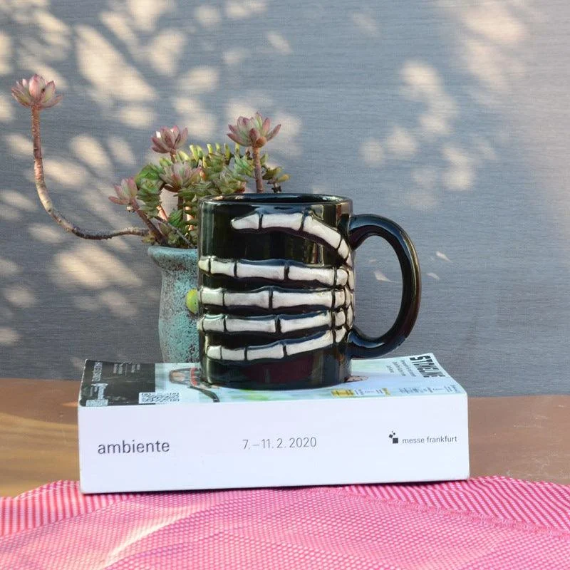 Creative Skull Stereo Ceramic Mug Halloween -  - #tag1#