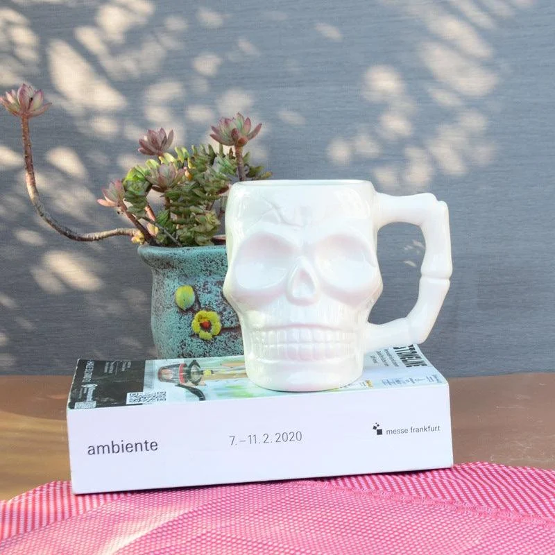 Creative Skull Stereo Ceramic Mug Halloween -  - #tag1#