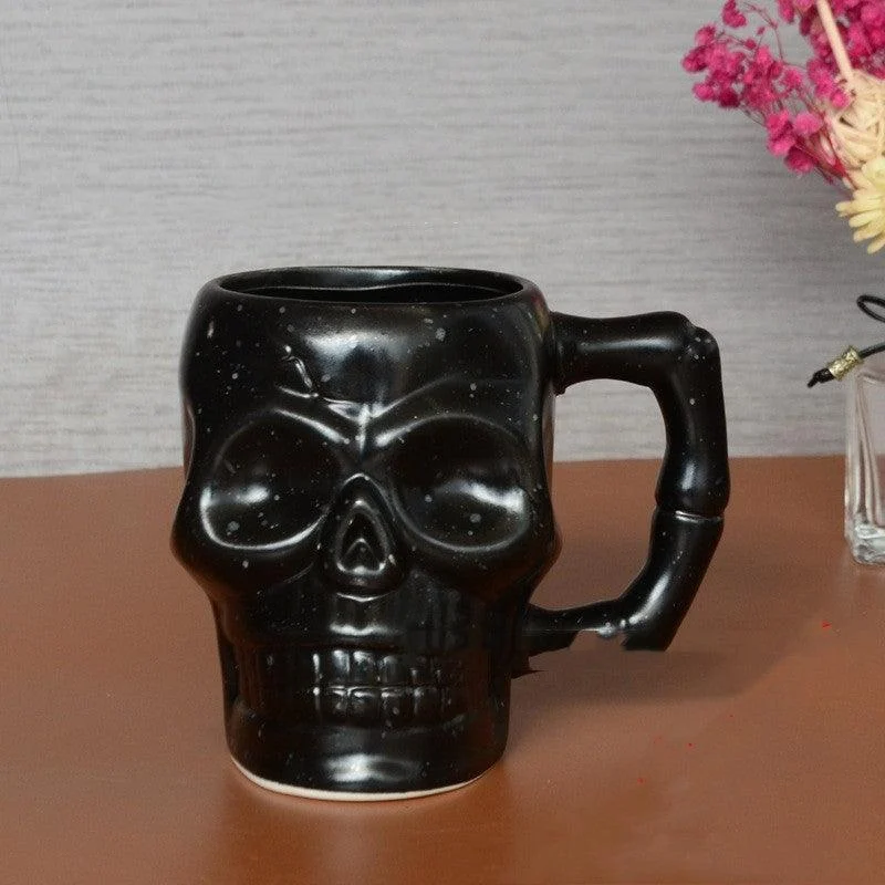 Creative Skull Stereo Ceramic Mug Halloween -  - #tag1#
