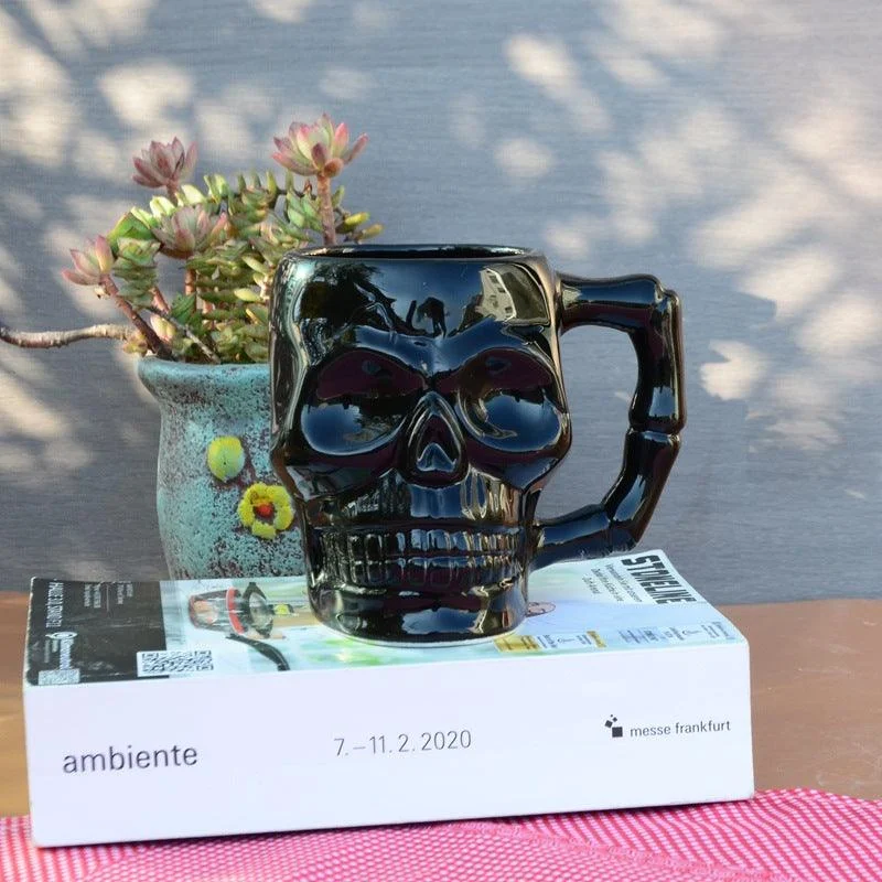 Creative Skull Stereo Ceramic Mug Halloween -  - #tag1#