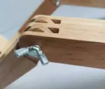 Creative Small Wooden Robot Lamp