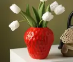 Creative Sweetie Ceramic Strawberry Vase