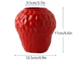 Creative Sweetie Ceramic Strawberry Vase