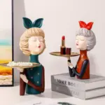 Creative_Tray_Girl_Figurine_Keys_Holder_-_-_tag1_-4193305 Creative Tray Girl Figurine Keys Holder tag1