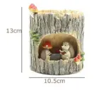 Creative Tree House Animals Flower Pot