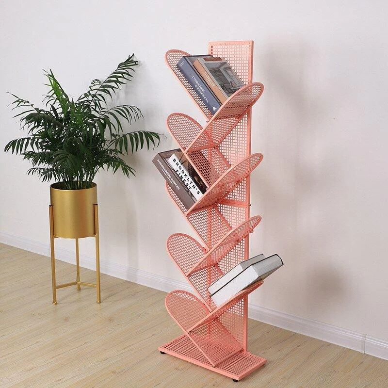 Creative Tree Shaped Iron Grid Bookshelf -  - #tag1#