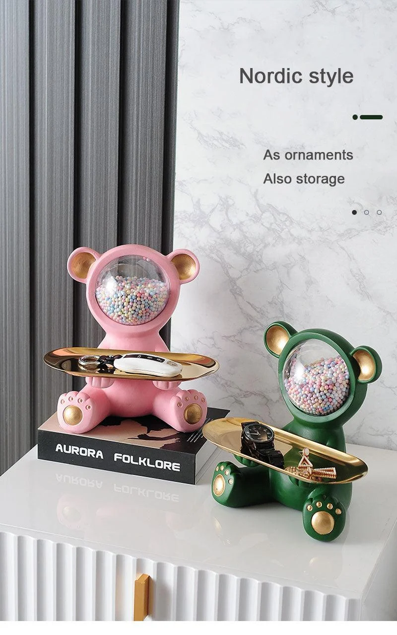 Creative bear multifunctional Storage figurines -  - #tag1#