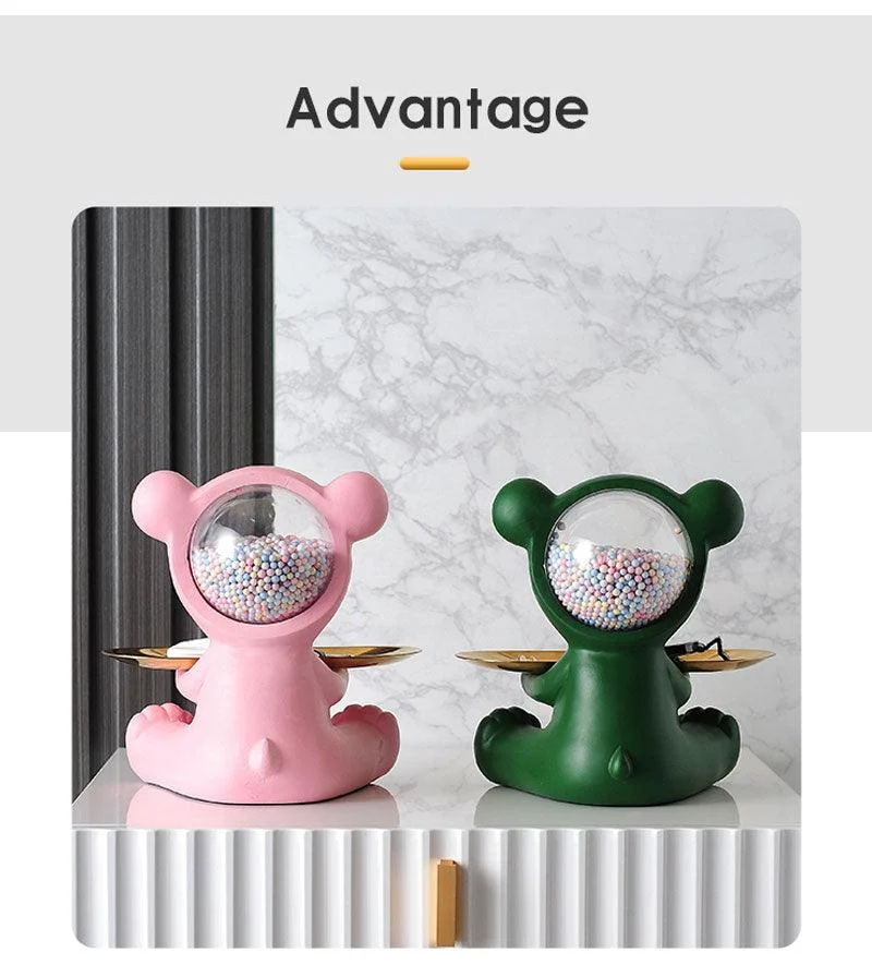 Creative bear multifunctional Storage figurines -  - #tag1#
