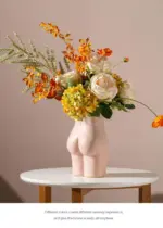 Creative_pink_body_art_ceramic_vase_gardening_flower_pot_decor_Home_decor_accessories_modern_minimalist_style_ornaments_gift_-_-_tag1_-4192989 Creative pink body art ceramic vase gardening flower pot decor Home decor accessories modern minimalist style ornaments gift tag1