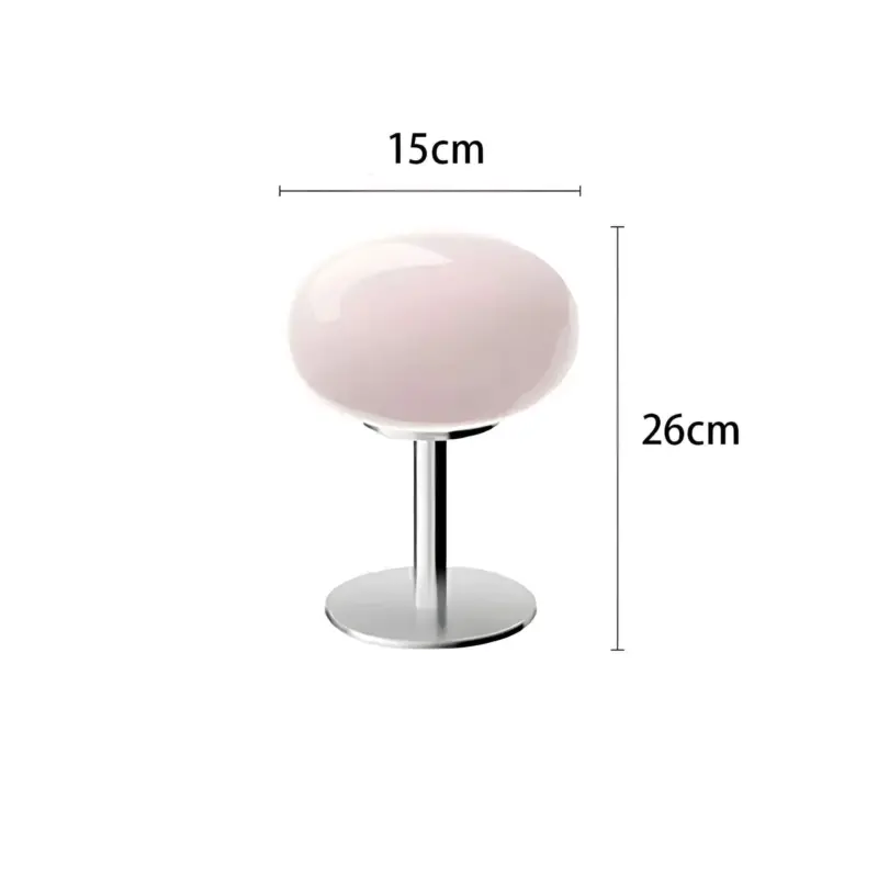 CremePopLollipopTischlampeausGlas62