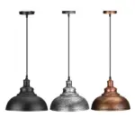 Crios Vintage Industrial Dome Hanging Lamp tag1