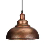 Crios Vintage Industrial Dome Hanging Lamp tag1