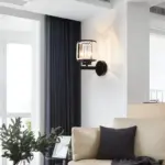 Cristalux Modern crystal wall lamp with 1 light and arm tag1