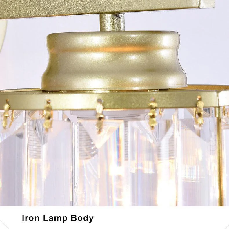 Cristalux - Modern crystal wall lamp with 1 light and arm -  - #tag1#