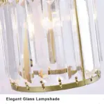 Cristalux Modern crystal wall lamp with 1 light and arm tag1