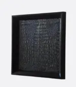 Croc_Leather_Wall_Art_Framed_Black_35_x_35_cm_-_-_tag1_-4186617 Croc Leather Wall Art Framed Black 35 x 35 cm tag1