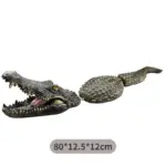 Crocodile head Frog Animal Floating Statue