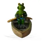 Crocodile head Frog Animal Floating Statue